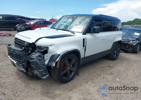 2024 Land Rover Defender 110 P300 из США, поврежденный, VIN SALEJ7EX0R2342155